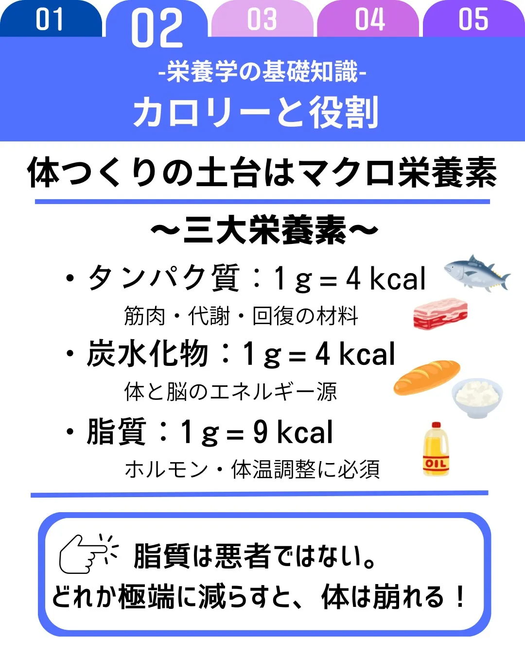 【栄養学の基礎知識】