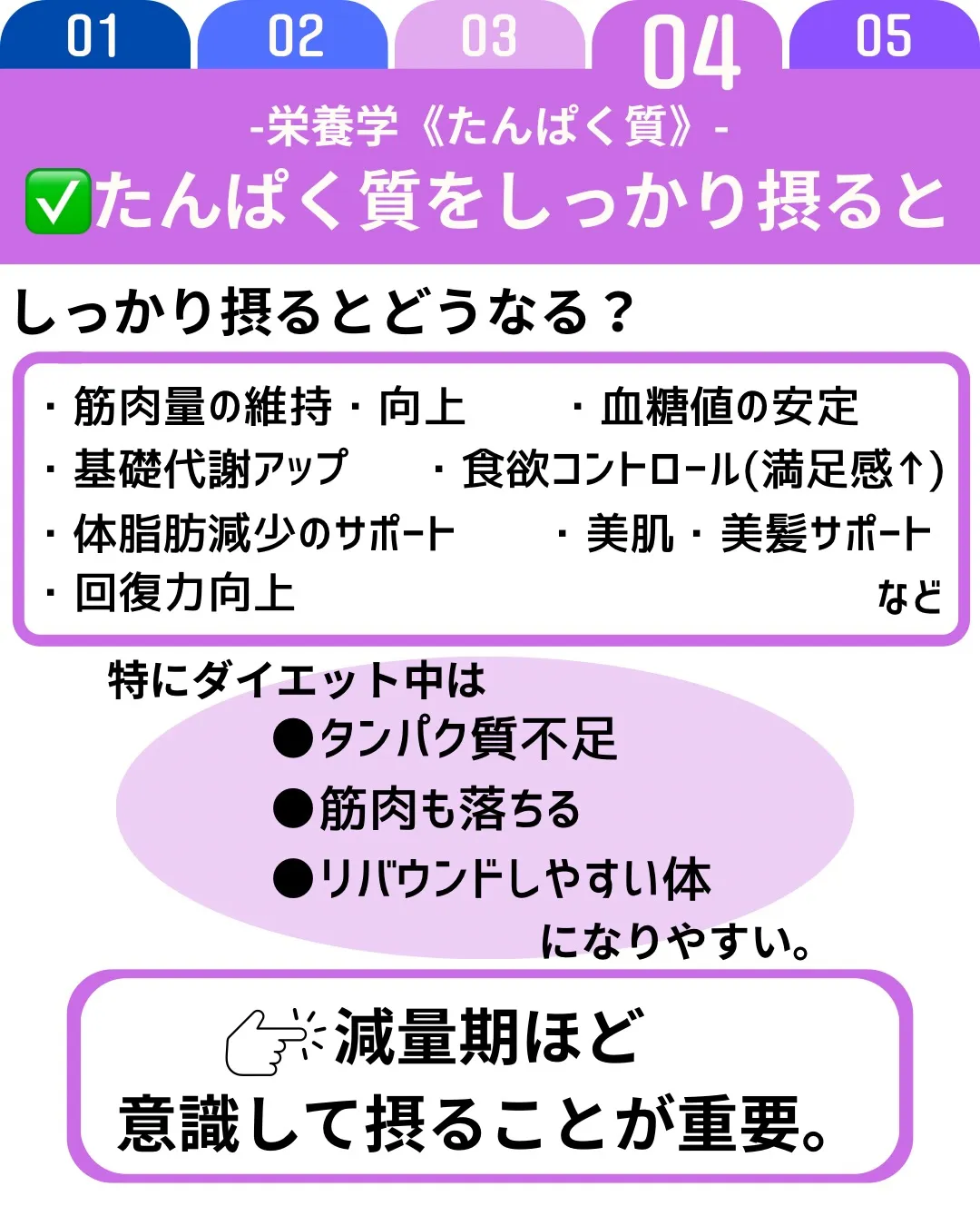 タンパク質は、筋肉・内臓・皮膚・髪など体を構成する“材料”で...