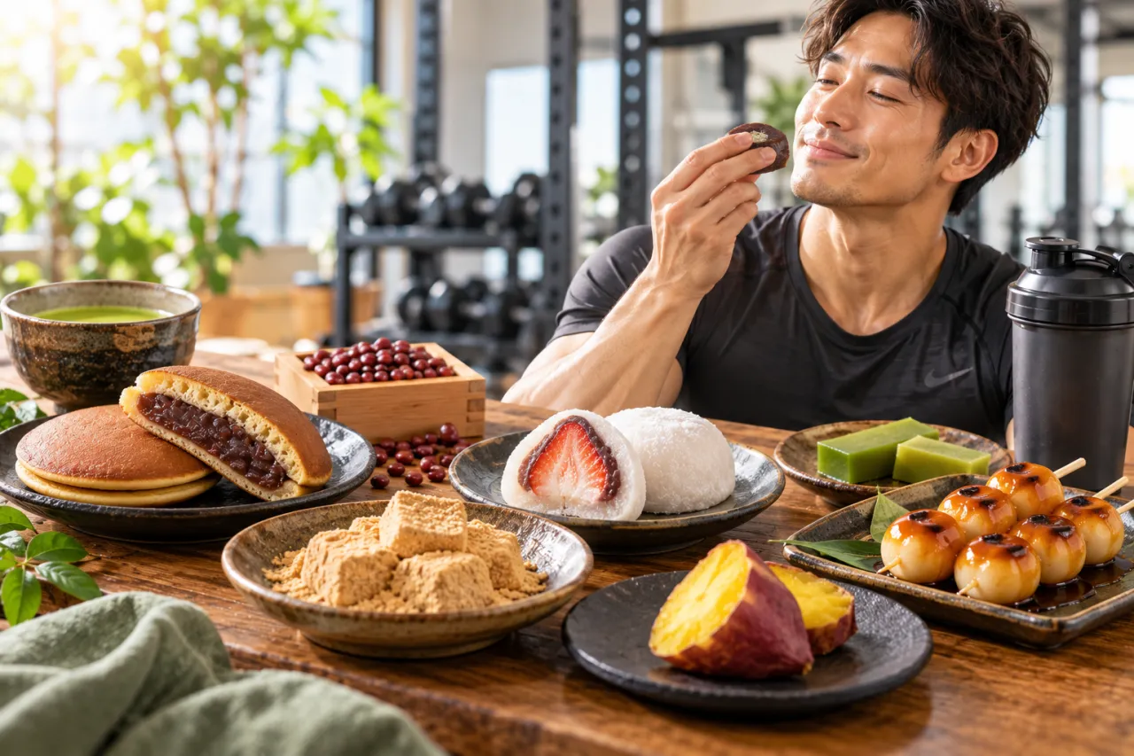 甘いものを我慢しない！筋トレ民に和菓子がおすすめな理由