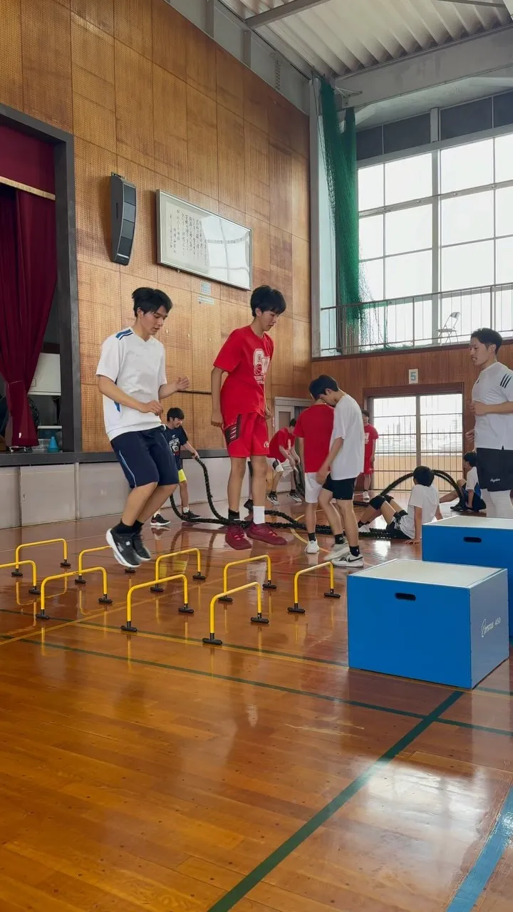 先日、学生たちのトレーニング風景を撮影しました🎥